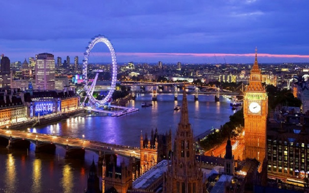 Ngắm các điểm du lịch nổi tiếng ở London